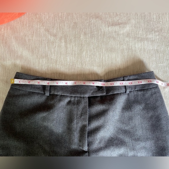 bbzipper New Macy 100% Wool Gray Dress Trousers Size 12 - Picture 9 of 14